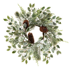 Load image into Gallery viewer, Pine Cedar Snow Berry Silk Collection
