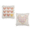 Load image into Gallery viewer, Heart Pom Pom Pillow
