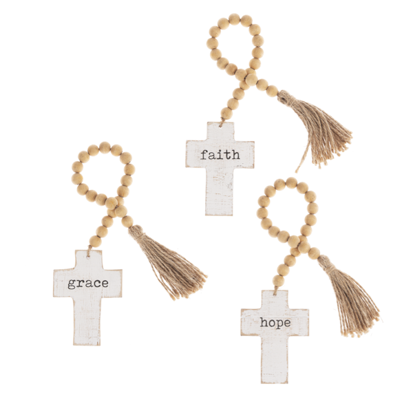 Cross on Beads