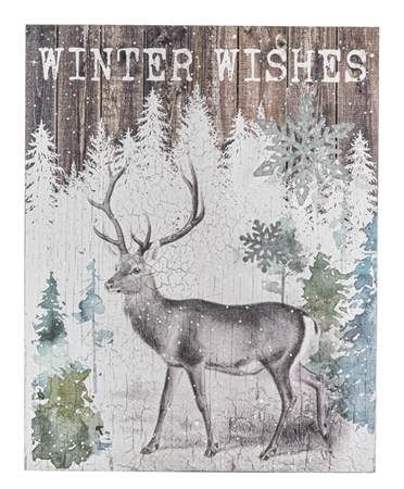 Winter Wishes Wall Art