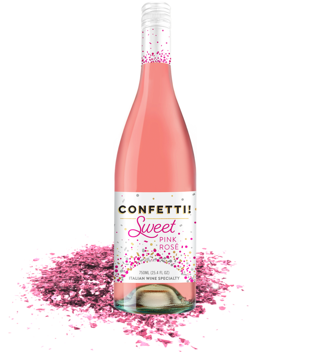 Confetti Sweet Pink Rose
